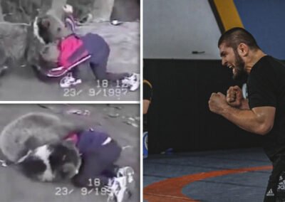 Khabib vs Bear