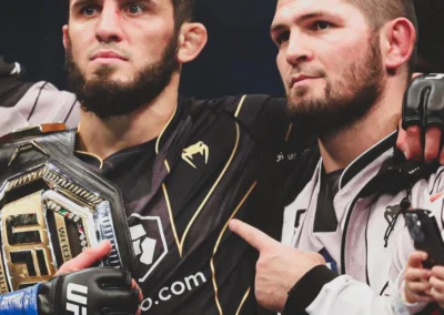 Khabib Nurmagomedov and islam_makhachev